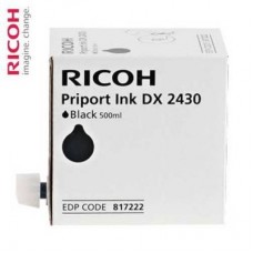 Чернила для дупликатора RICOH тип 2430 Priport DX 2330 2430 черные (817222) 1pcs * 500ml