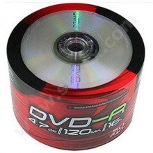 Диск DVD-R Emtec 4.7 Gb, 16x, Bulk (50), (50/500) арт.:EKOVRG475016SHR