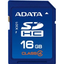 Флеш карта SD 16GB A-DATA SDHC Class 4 арт.:ASDH16GCL4-R