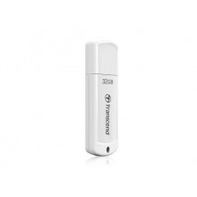 Флеш накопитель 32GB Transcend JetFlash 370, USB 2.0, Белый арт.:TS32GJF370