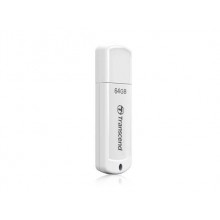 Флеш накопитель 64GB Transcend JetFlash 370, USB 2.0, Белый арт.:TS64GJF370
