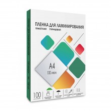 Гелеос ГЕЛЕОС Пленка для ламинирования А4, (216х303 мм), (100 мик), 100 шт. арт.:LPA4-100