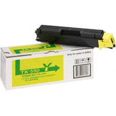KYOCERA Тонер-картридж TK-590Y 5 000 стр. Yellow для FS-C2026MFP/C2126MFP/C2526MFP/C2626MFP/C5250DN, P6026CDN/P6526CDN арт.:1T02KVANL0