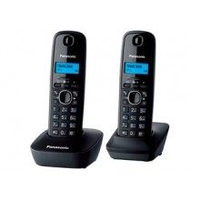 Р/телефон Panasonic KX-TG1612RUH (серый/черный, 2 трубки)