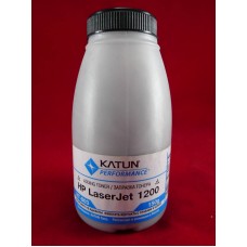 Тонер для картриджей Q2613A/Q2624A/C7115A, EP-26/EP-27 (фл. 150г) Katun фас.Россия арт.:KT-803