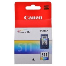 Картридж CANON CL-511 цветной, 9 мл, 244 страниц арт.:2972B007