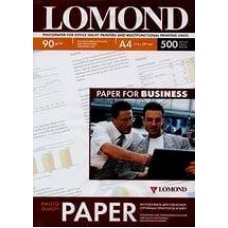 Фотобумага LOMOND Одностороняя Матовая, 90г/м2, A4(21x29см)/500л. арт.:0102131