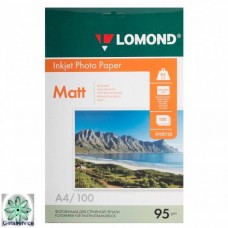 Фотобумага LOMOND Одностороняя Матовая, 95г/м2, A4(21x29см)/100л. арт.:0102125