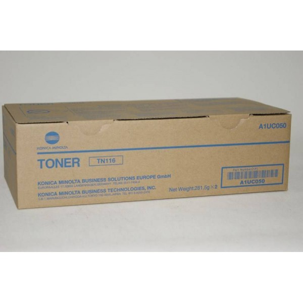 Тонер Konica-Minolta bizhub 164/165/184/185 TN-116 2шт Х 11K A1UC050 2шт.