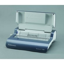 Переплетчик Fellowes® QUASAR-E на пластиковую пружину, сшивает до 500 лст., перфорирует 20 лст. арт.:FS-5620901