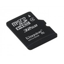 Kingston Technology Флеш карта microSD 32GB Kingston microSDHC Class 4 арт.:SDC4/32GBSP