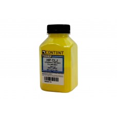 Тонер Content для HP CLJ CP2025/Pro 300 M351/Pro 400 M451, Тип 1.2, Y, 80 г, банка арт.:1010100434
