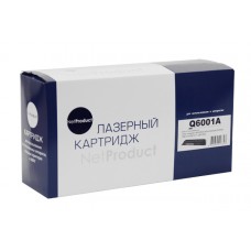 Картридж NetProduct (N-Q6001A) для HP CLJ 1600/2600/2605, Восстановленный, C, 2K арт.:150010121