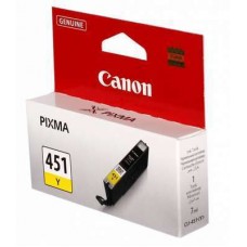 Картридж Canon PIXMA iP7240/MG6340/MG5440 (O) CLI-451Y, Y арт.:15011013