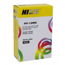 Картридж Hi-Black (PFI-120BK) для Canon TM-200/205/300//255/350/355, Black арт.:15020910025