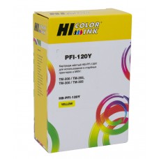Картридж Hi-Black (PFI-120Y) для Canon TM-200/205/300//255/350/355, Y арт.:15020910028