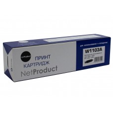 Тонер-картридж NetProduct (N-W1103A) для HP Neverstop Laser 1000a/1000w/1200a/1200w, 2,5K (с чипом) арт.:7970267160