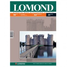 Фотобумага Lomond матовая односторонняя (0102029), A4, 90 г/м2, 25 л. арт.:9504010