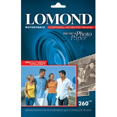Фотобумага Lomond суперглянцевая (1103102), Super Glossy, 10х15 см, 260 г/м2, 20 л. арт.:95040104