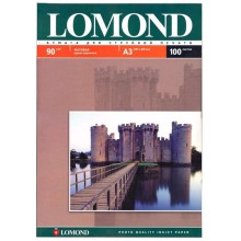 Фотобумага Lomond матовая односторонняя (0102011), A3, 90 г/м2, 100 л. арт.:9504012