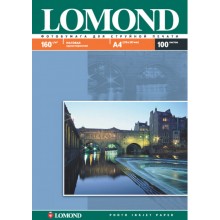 Фотобумага Lomond матовая односторонняя (0102005), A4, 160 г/м2, 100 л. арт.:9504107