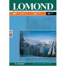 Фотобумага Lomond матовая односторонняя (0102037), A4, 180 г/м2, 25 л. арт.:95041200