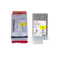Картридж PFI-102Y Canon iPF500/ iPF600/iPF610/iPF700, 130мл (O) Yellow 0898B001 арт.:98010909