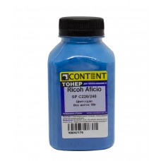 Тонер Content для Ricoh Aficio SP C220/240, С, 90 г, банка арт.:9802503343