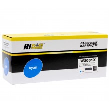 Тонер-картридж Hi-Black (HB-W2031X) для HP Color LaserJet Pro M454dn/M479dw, №415X, C, 6K арт.:98927871