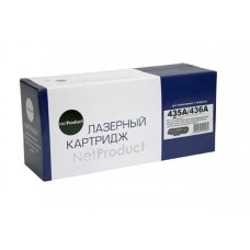 Картридж NetProduct (N-CB435A/CB436A/CE285A) для HP LJ P1005/P1505/Canon 725, Универс., 2K (П/У) арт.:99153132200p