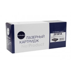 Картридж NetProduct (N-CF381A) для HP CLJ Pro MFP M476dn/dw/nw, №312A, C, 2,7K арт.:9990100201