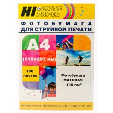 Фотобумага Hi-Image Paper матовая односторонняя, A4, 140 г/м2, 100 л. арт.:A211600U