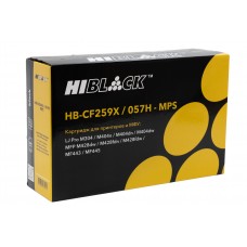 Картридж Hi-Black (HB-CF259X/057H-NC-MPS) для HP LJ Pro M304/404n/MFP M428dw/MF443, 15K (без чипа) арт.:HB-CF259X-057-NC-MPS